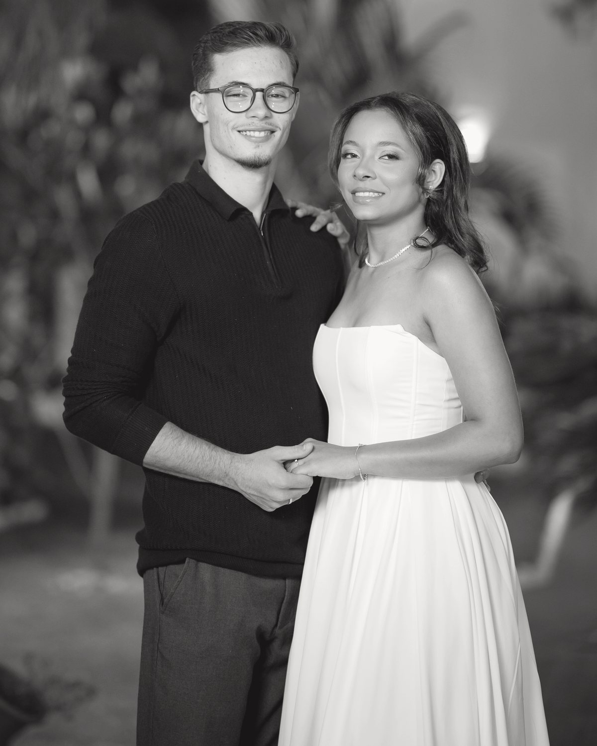 Larissa e Vinicius, noivos